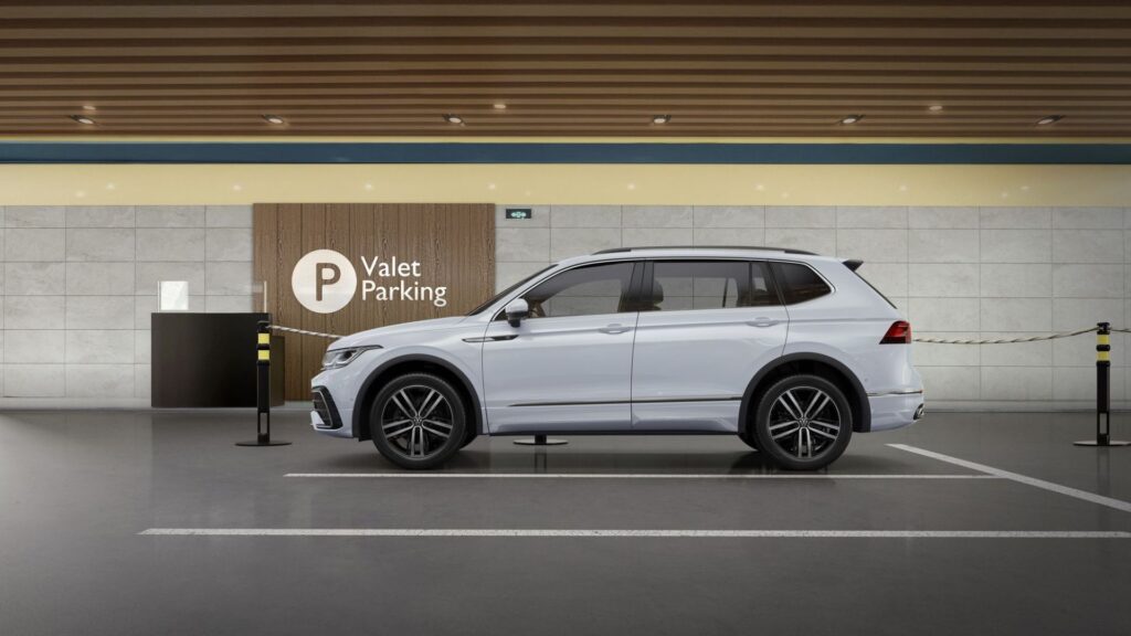 Lateral do Tiguan.