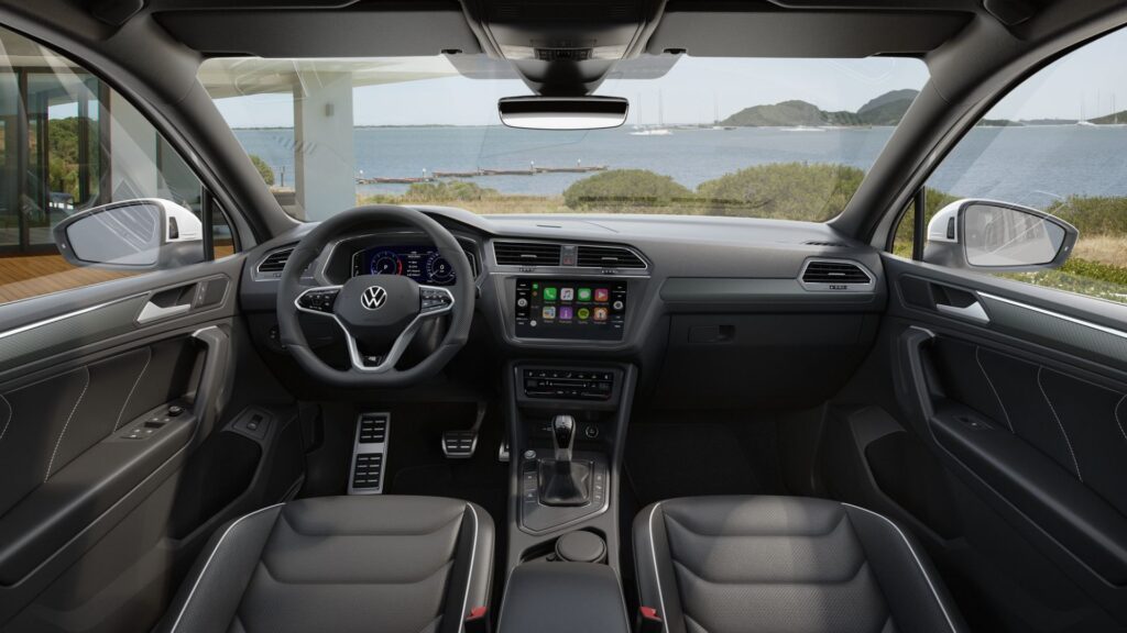 Painel do VW Tiguan.