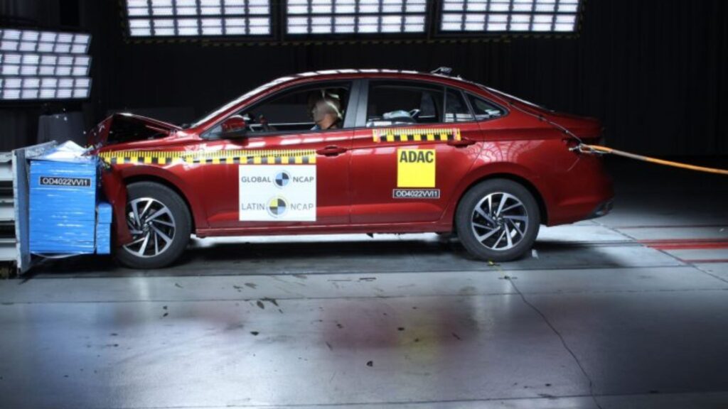VW Virtus é o carro mais seguro do Brasil, segundo Latin NCAP.