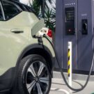 Carro da Volvo Carregando.