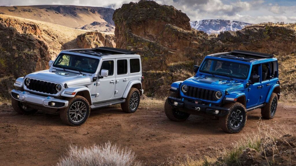 Jeep Wrangler reestilizado.