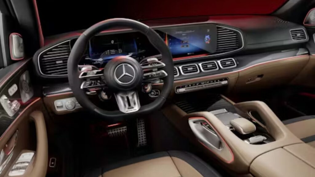 Interna do Mercedes-Benz GLS 2025