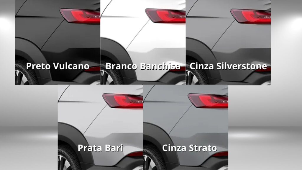 Fiat Fastback 2024 Cores