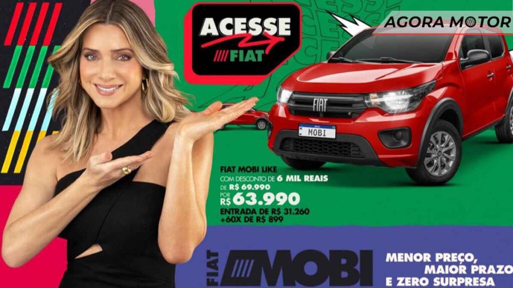 Fiat Mobi está a partir de R$ 63.990 em promoção de novembro!