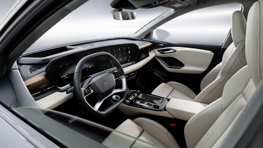 Interior do novo Audi.
