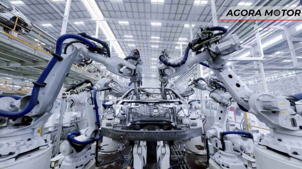 Veja como é a nova fábrica da BYD em Camaçari, com 450 robôs industriais!