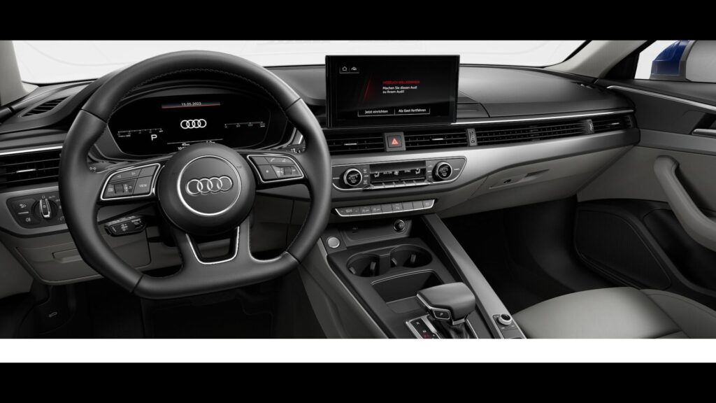 Painel do Audi A4 2024.