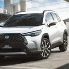 Frente do Corolla Cross 2024.