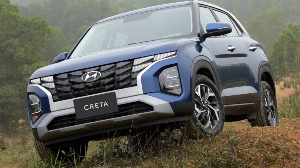 Hyundai Creta 2025 deve ficar com o visual parecido da Tucson.