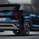 Traseira do Hyundai Creta 2024.