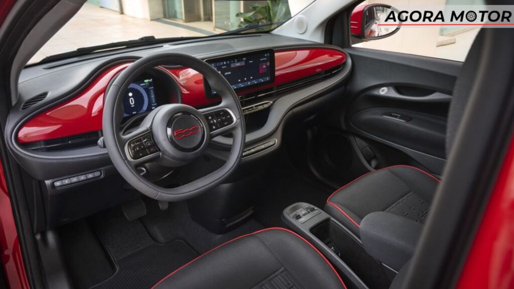 Fiat 500e interior