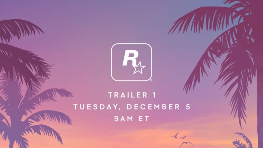 Rockstar anuncia data do trailer do GTA 6, confira!