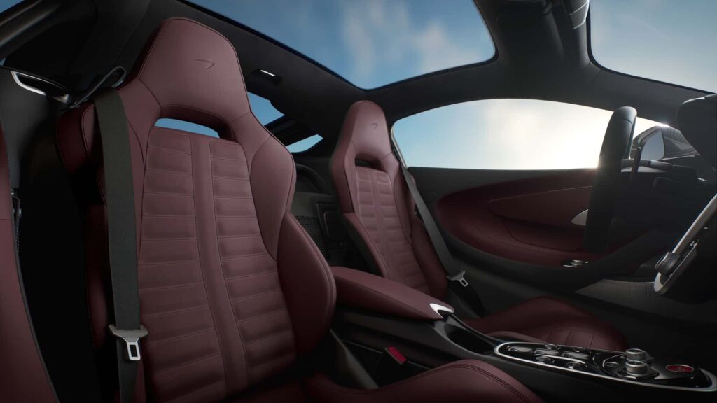 Interior da Nova McLaren GTS 2024..