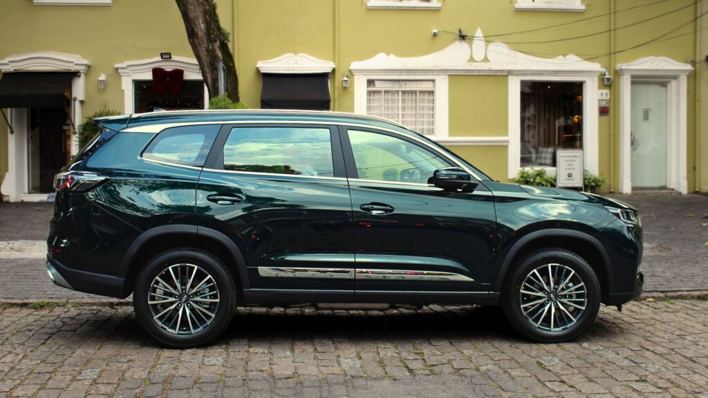 Tiggo 8 Pro Verde Lateral