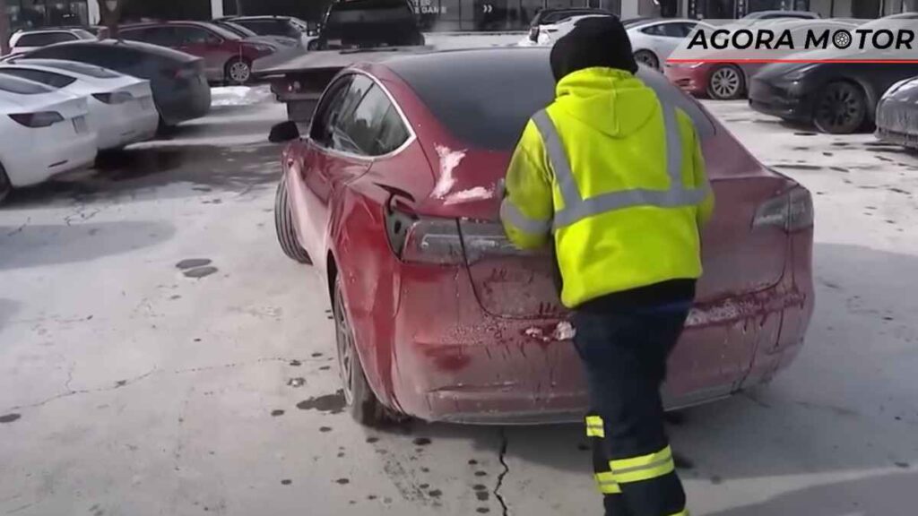 Nevasca que atingiu Chicago está "matando" carros da Tesla!
