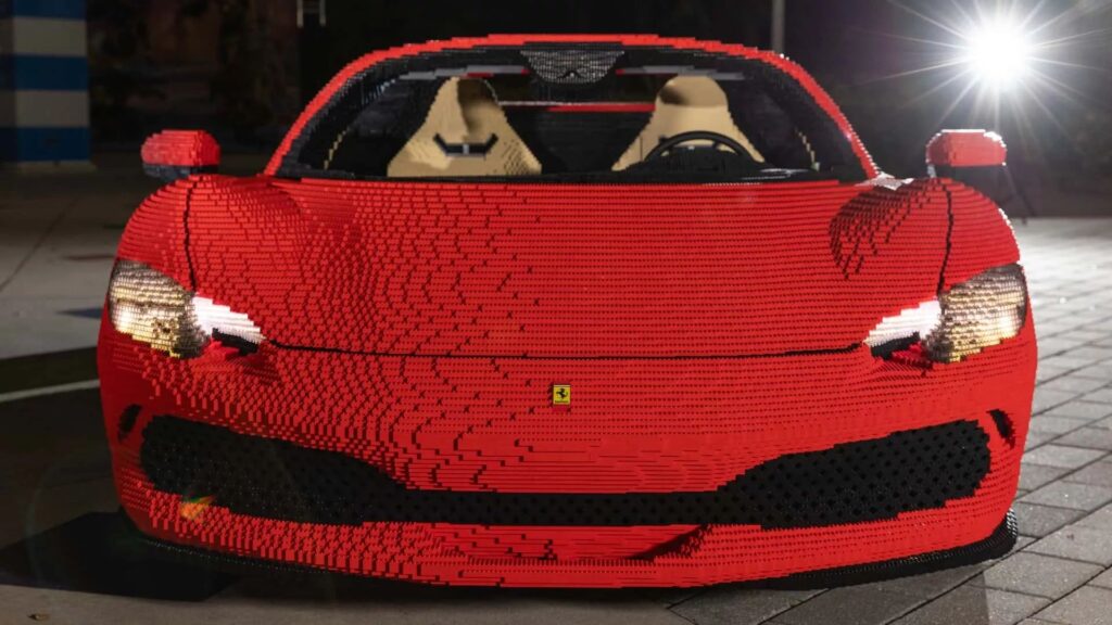 Ferrari de Lego.