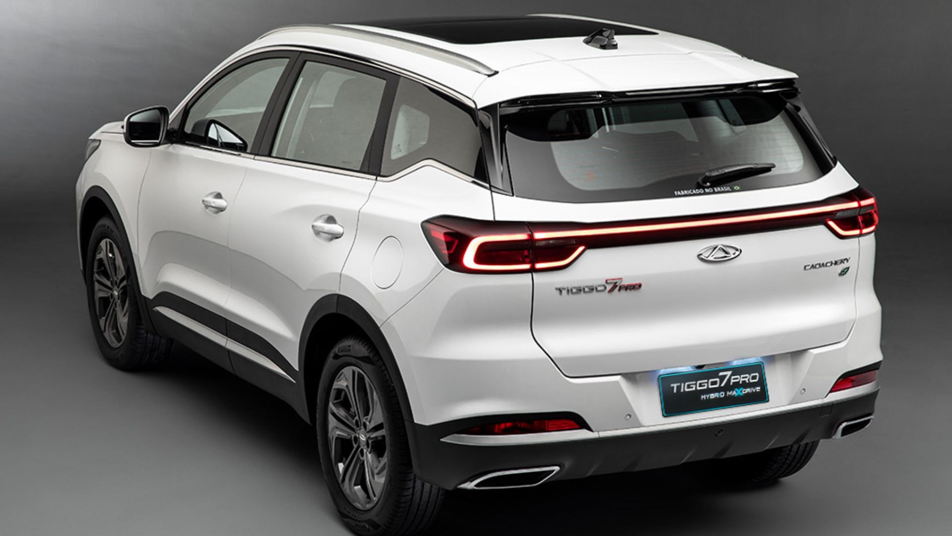 Traseira do Tiggo 7 Pro 2025.