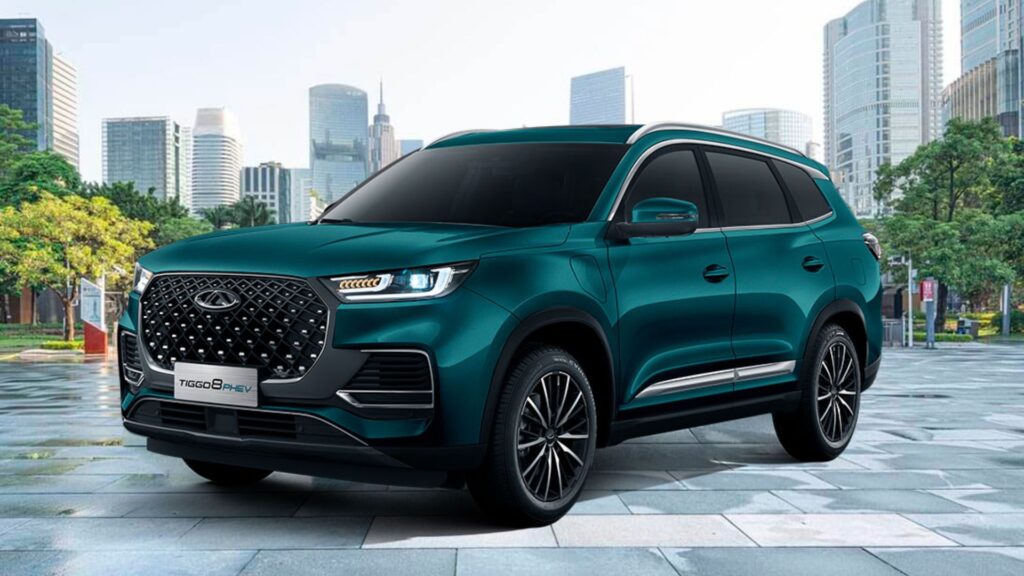 Tiggo 8 Pro 2025 Verde.