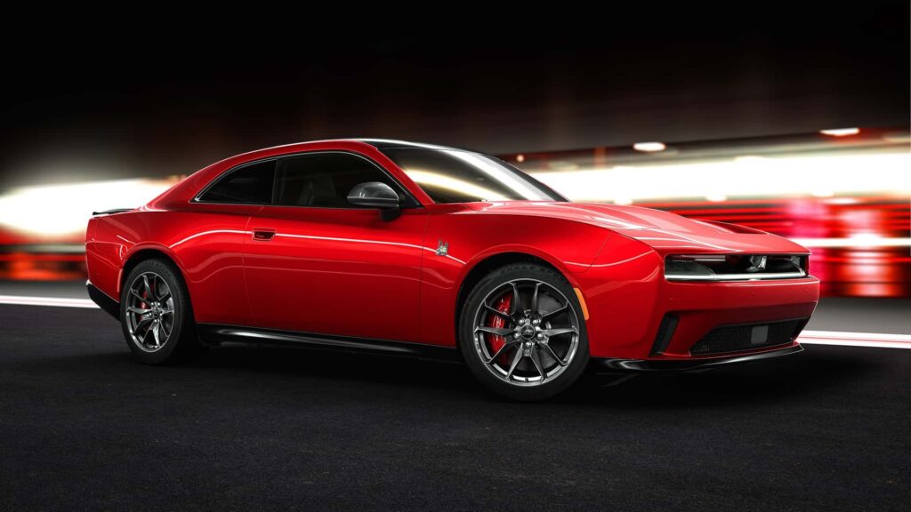 Dodge Charger Daytona Vermelho.