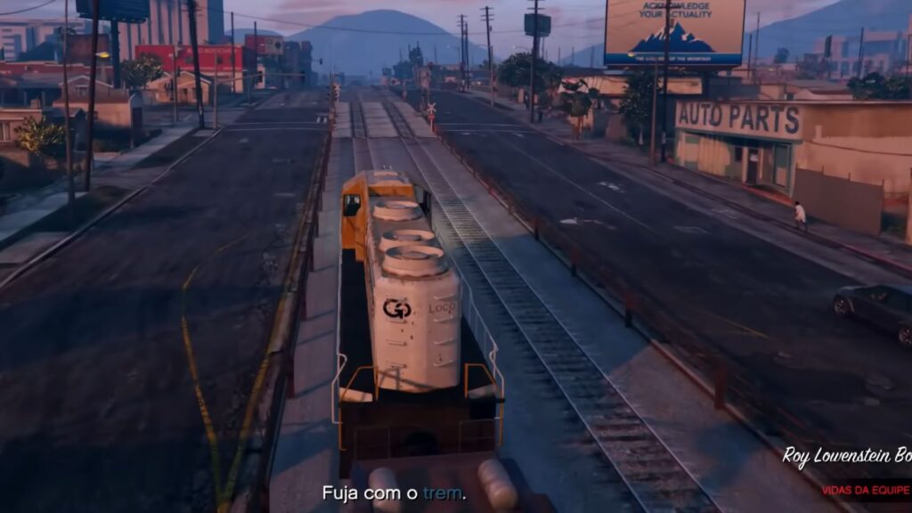 GTA Online Trem.