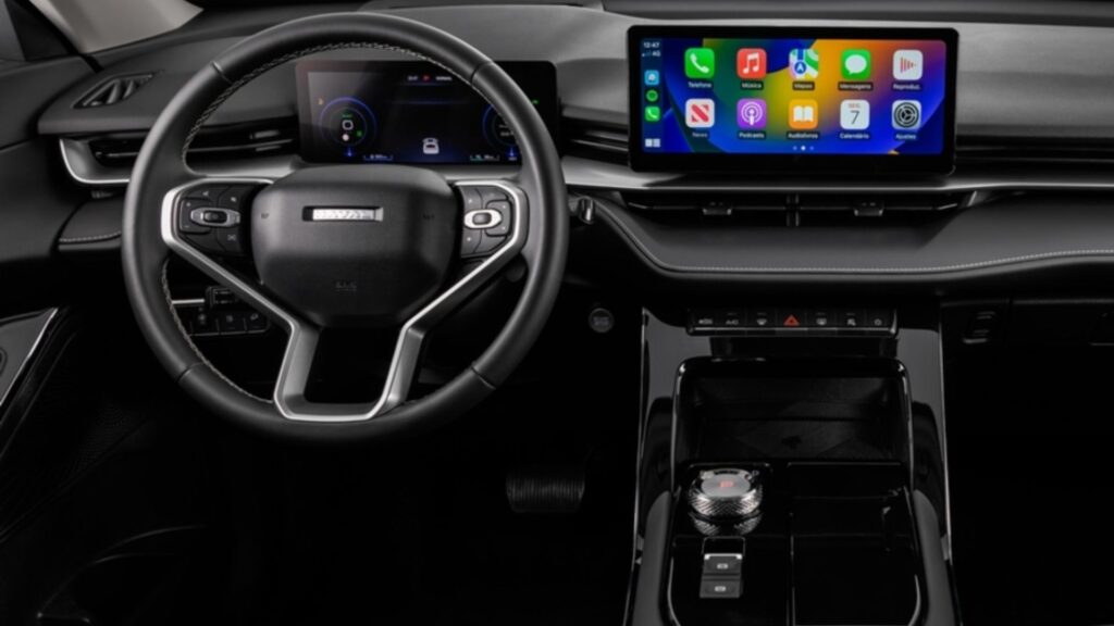 Painel do Haval H6 2025.