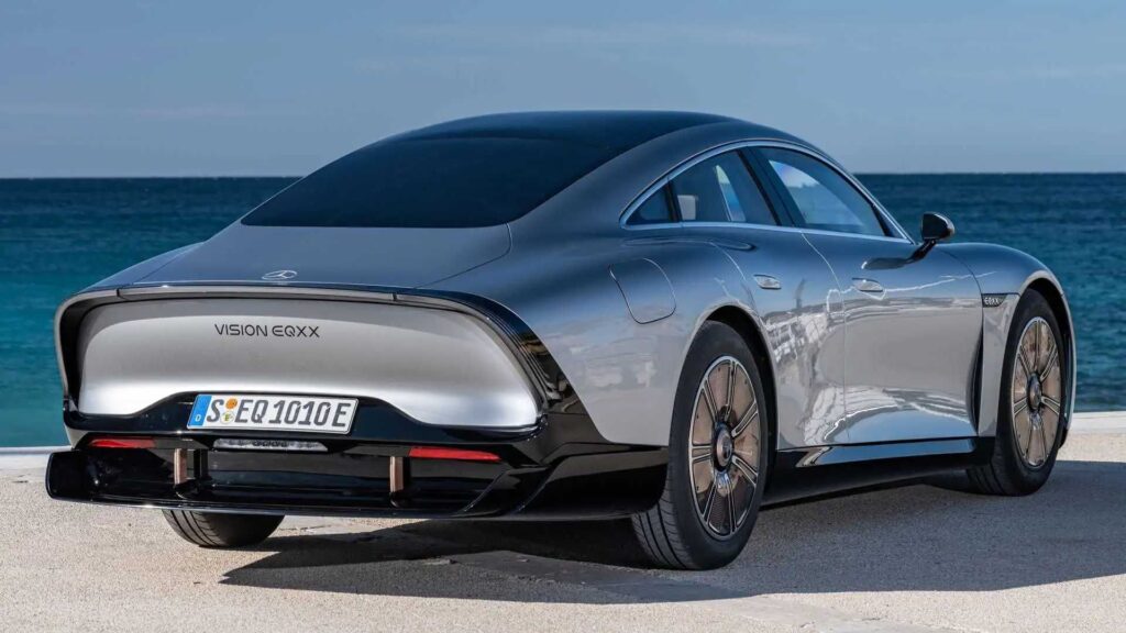 Traseira da Mercedes-Benz Vision