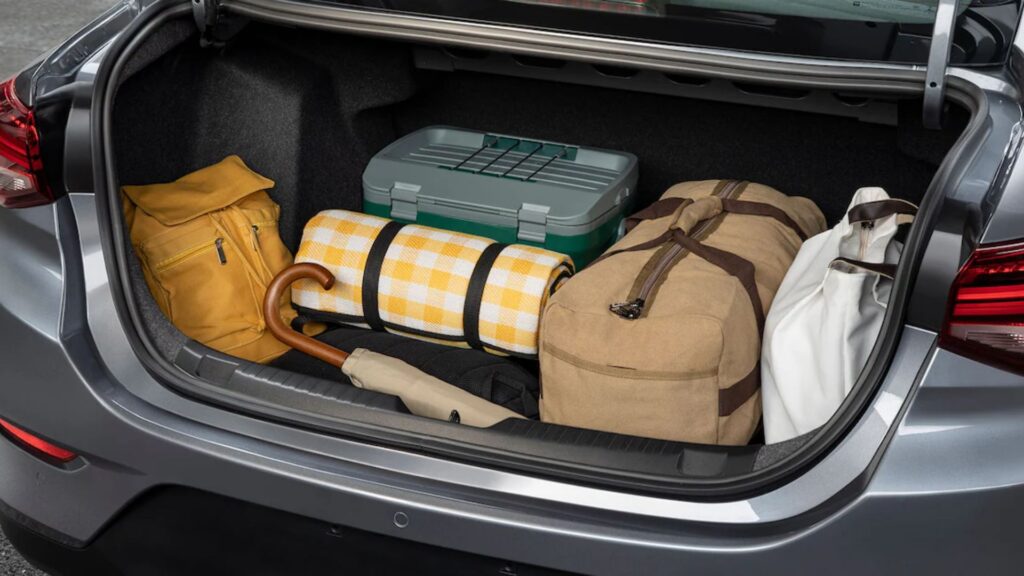 Porta-malas do Onix Plus 2025.