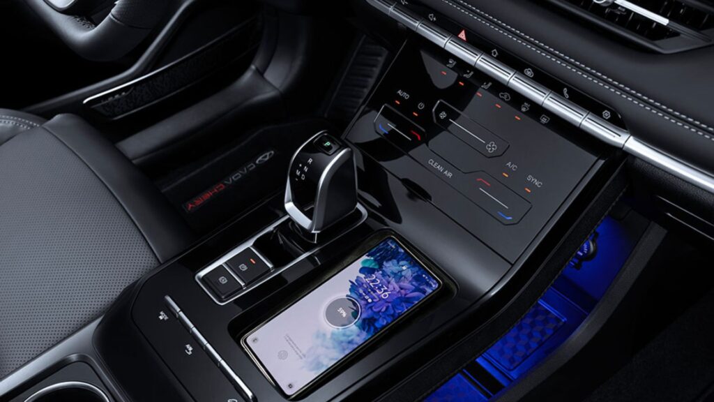 Console do Tiggo 7 Pro Max Drive 2025.