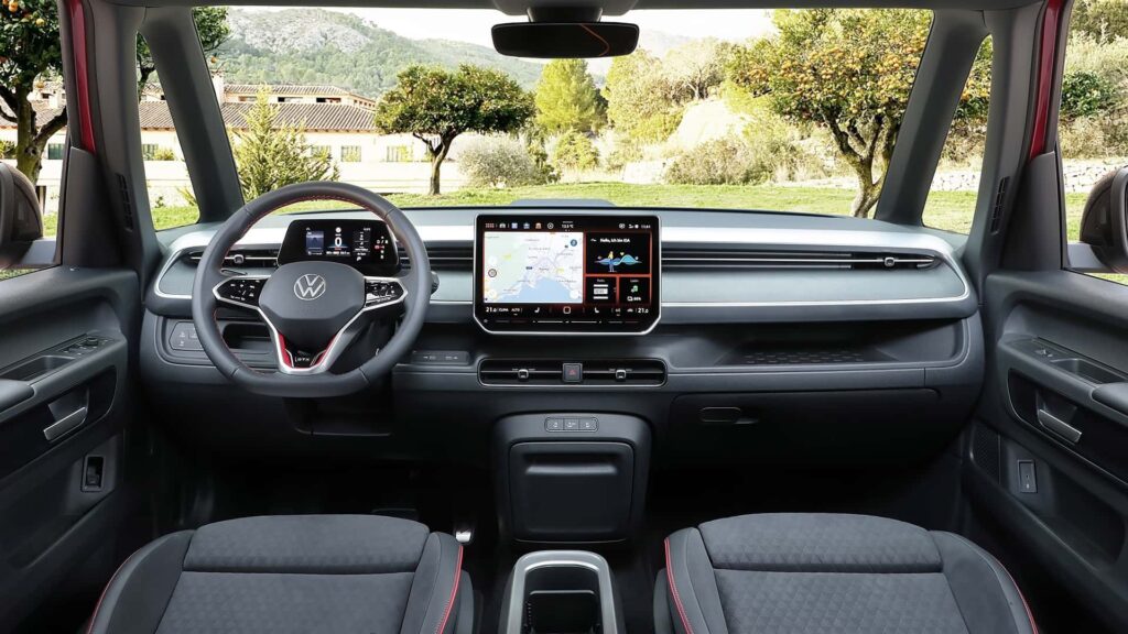 Painel do VW ID. Buzz GTX 2024.