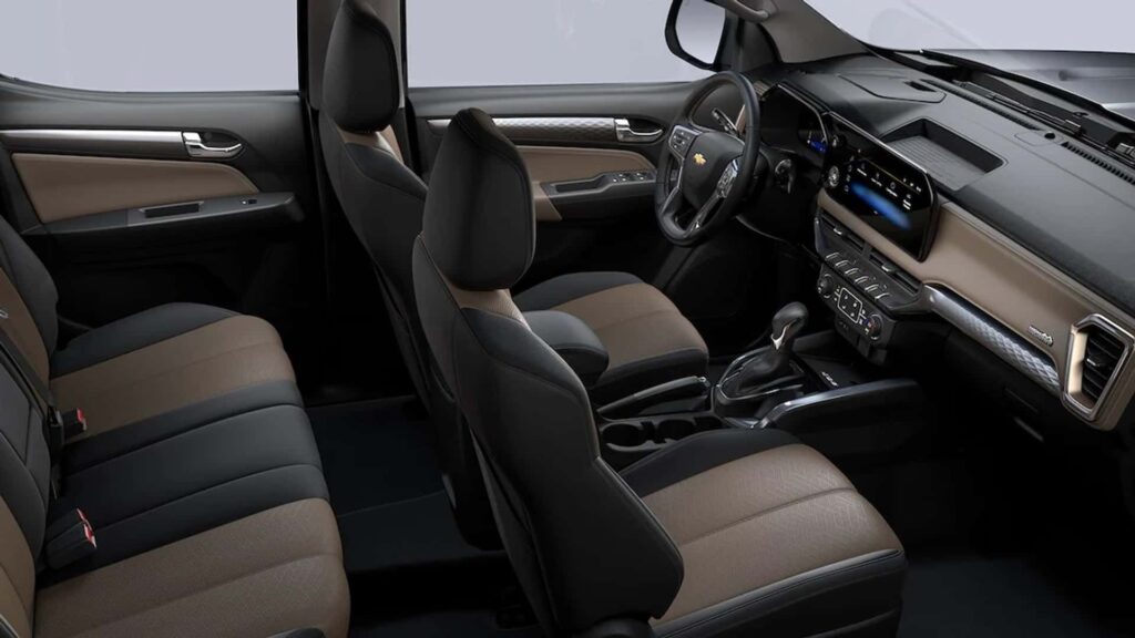 Chevrolet S10 2025 interior.