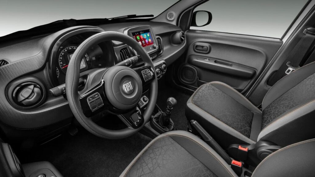 Fiat Mobi 2025 Painel