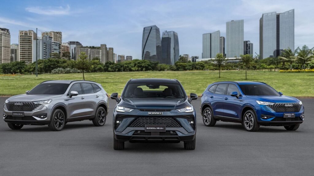 Haval H6 2025 recebe melhorias.
