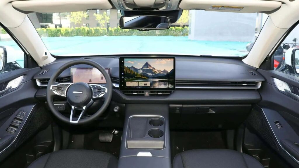 Painel do Haval H6 2025.