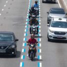 São Paulo ampliará sua rede de Faixa Azul para motociclistas em mais 28 vias