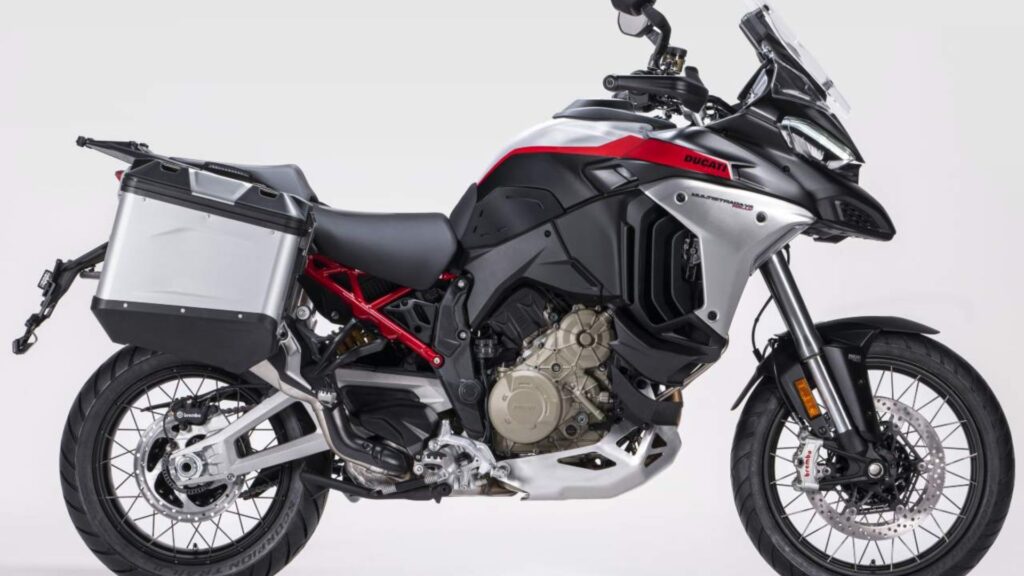 Multistrada V4 Rally Lateral