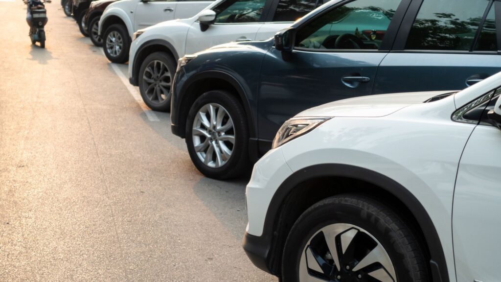 Estacionamento.