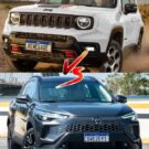 Renegade vs Corolla Cross