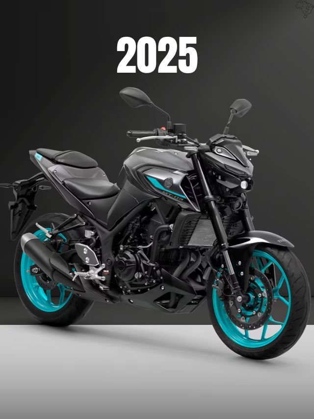 Yamaha MT-03 chega a linha 2025 mais cara, confira!