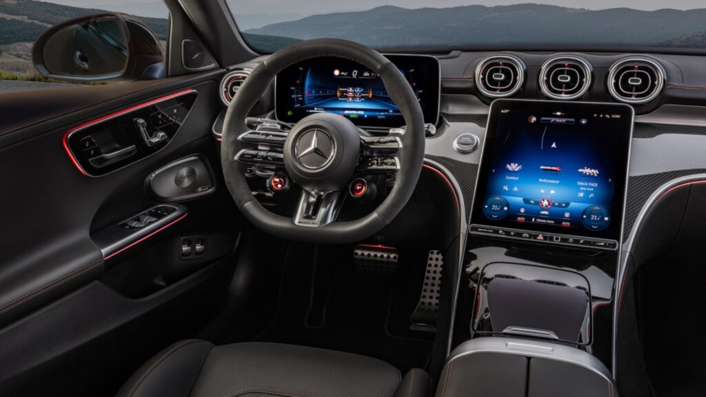 Mercedes AMG Classe C painel
