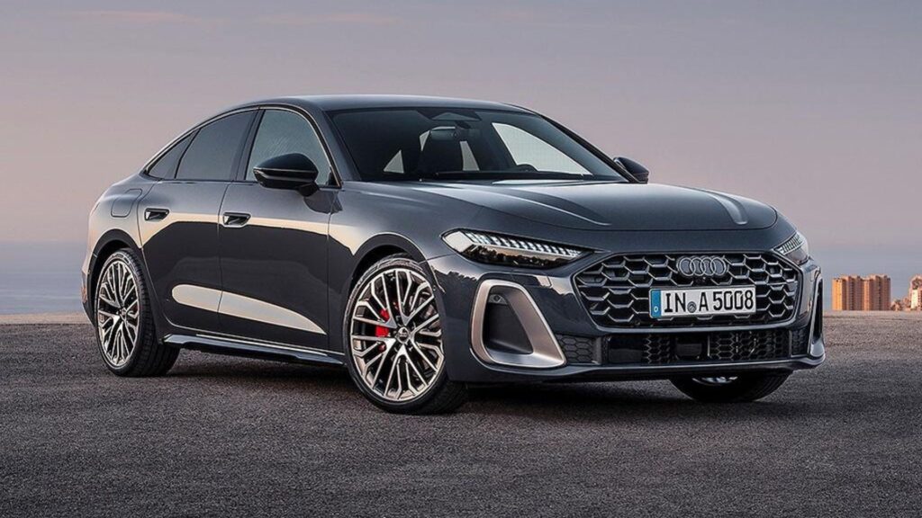 Audi Coupe e Cabriolet 2025 preto na diagonal