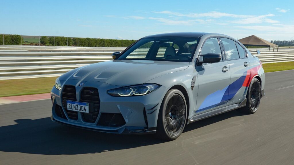 BMW M3 Competition 2025 na pista