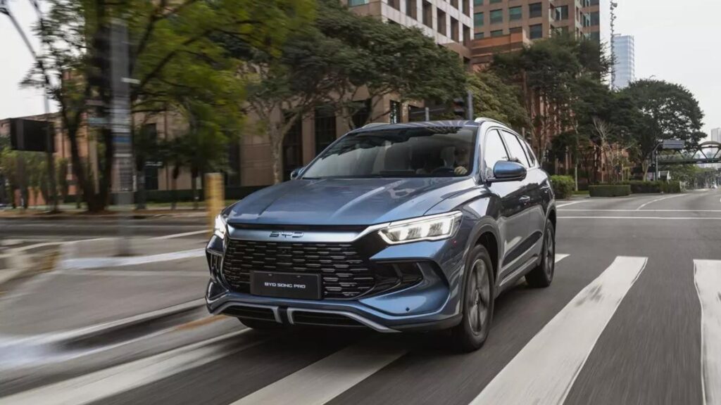 BYD Song Pro na cidade