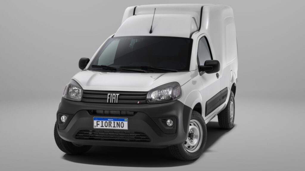 Dianteira da Fiat Fiorino 2025