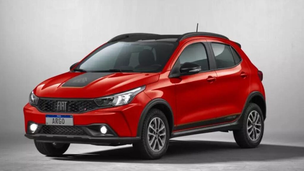 Fiat Argo 2025 vermelho