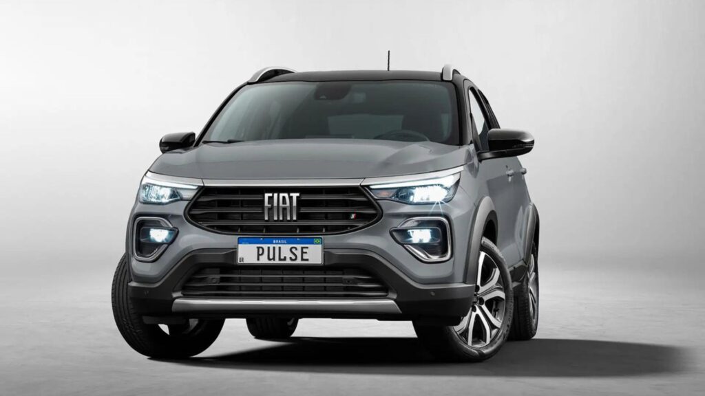 Dianteira do Fiat Pulse 2025