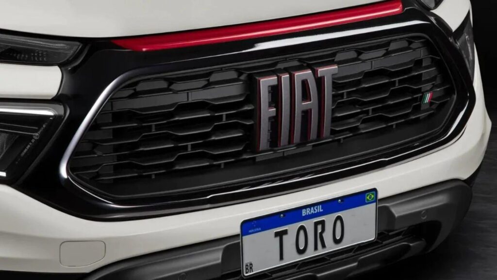 Dianteira Fiat da Toro 2025