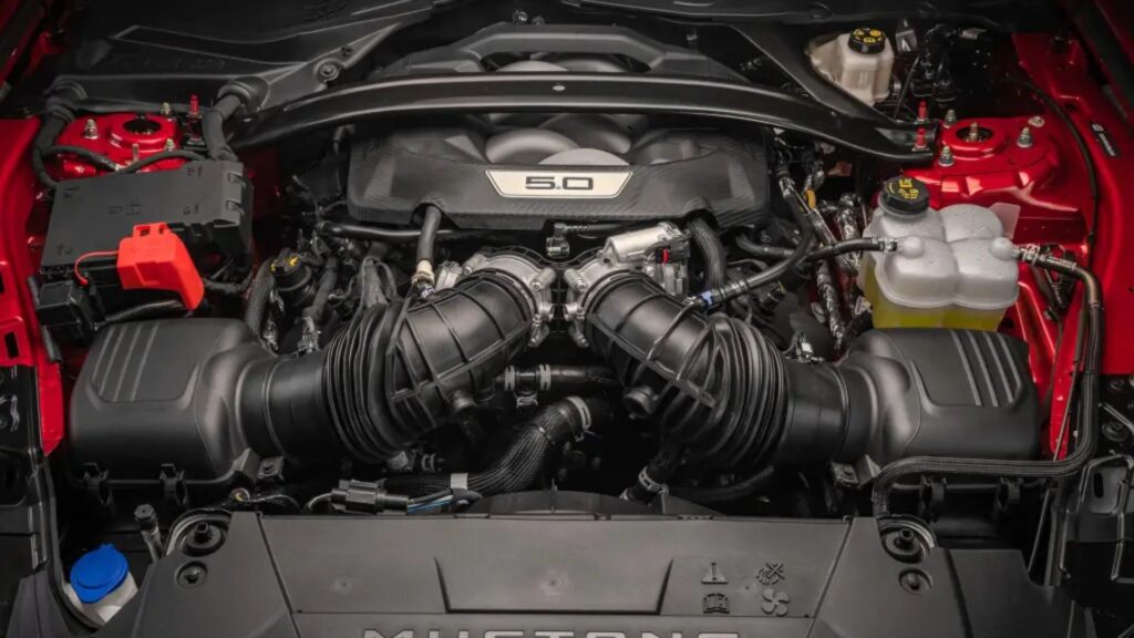 Motor do Ford Mustang GT Performance 2025