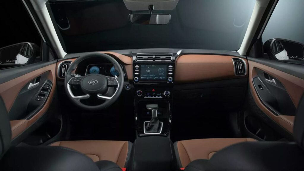 Interna do Hyundai Creta 2024