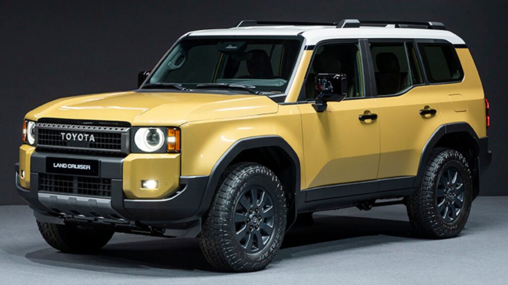 Lateral do Toyota Land Cruiser 2024