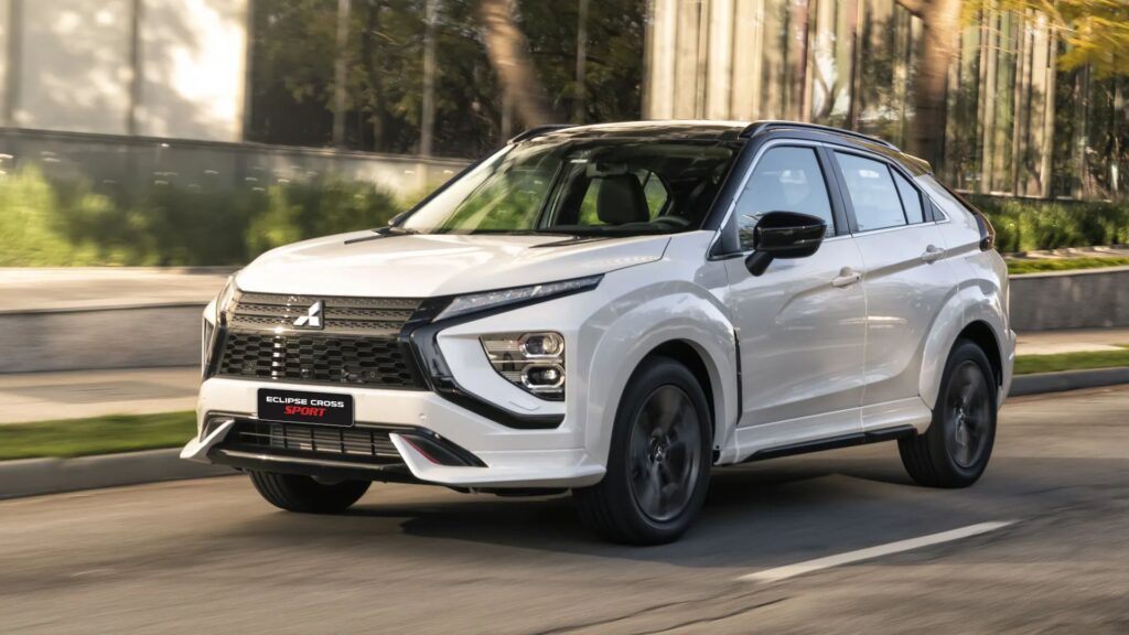 Dianteira do Mitsubishi Cross Sport 2025